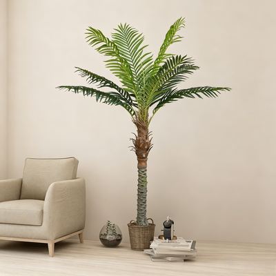 Commercial Grade Plastic Coconut Tree Eco-Friendly Durable Structural Integrity Palm Landscaping Window Display Home Int
