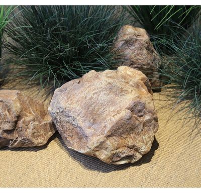 Wholesale Lightweight Foam Resin PU Artificial Floating Stone Faux Rock for Indoor Garden Landscape Zen Greenery Decor